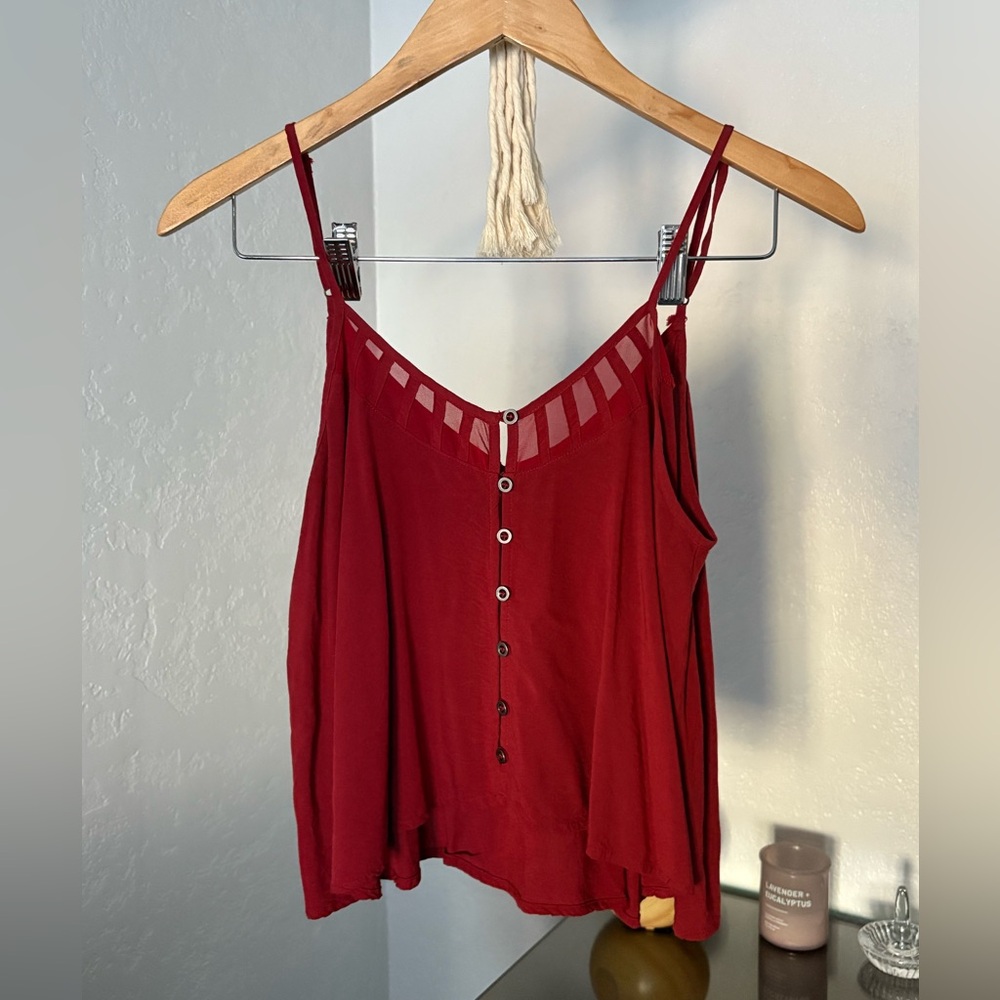 Forever 21 Red Crop top